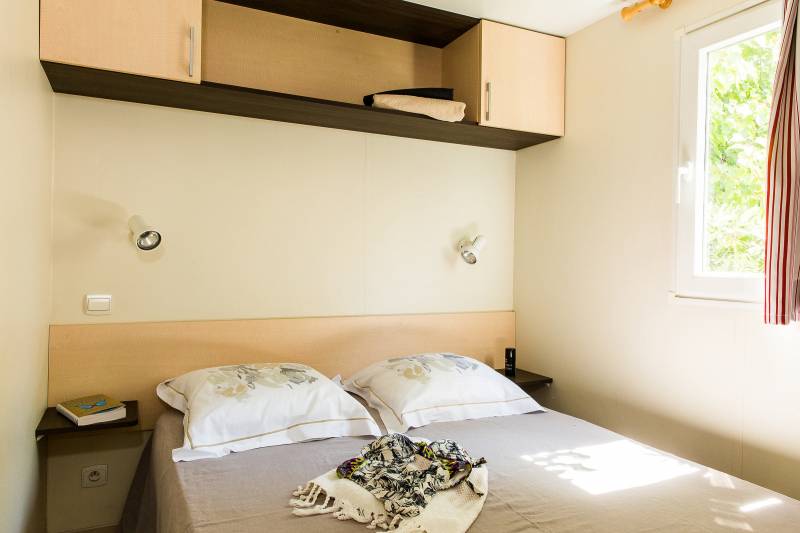 Location de mobil home 5 personnes en bord de plage de Vias-Plage